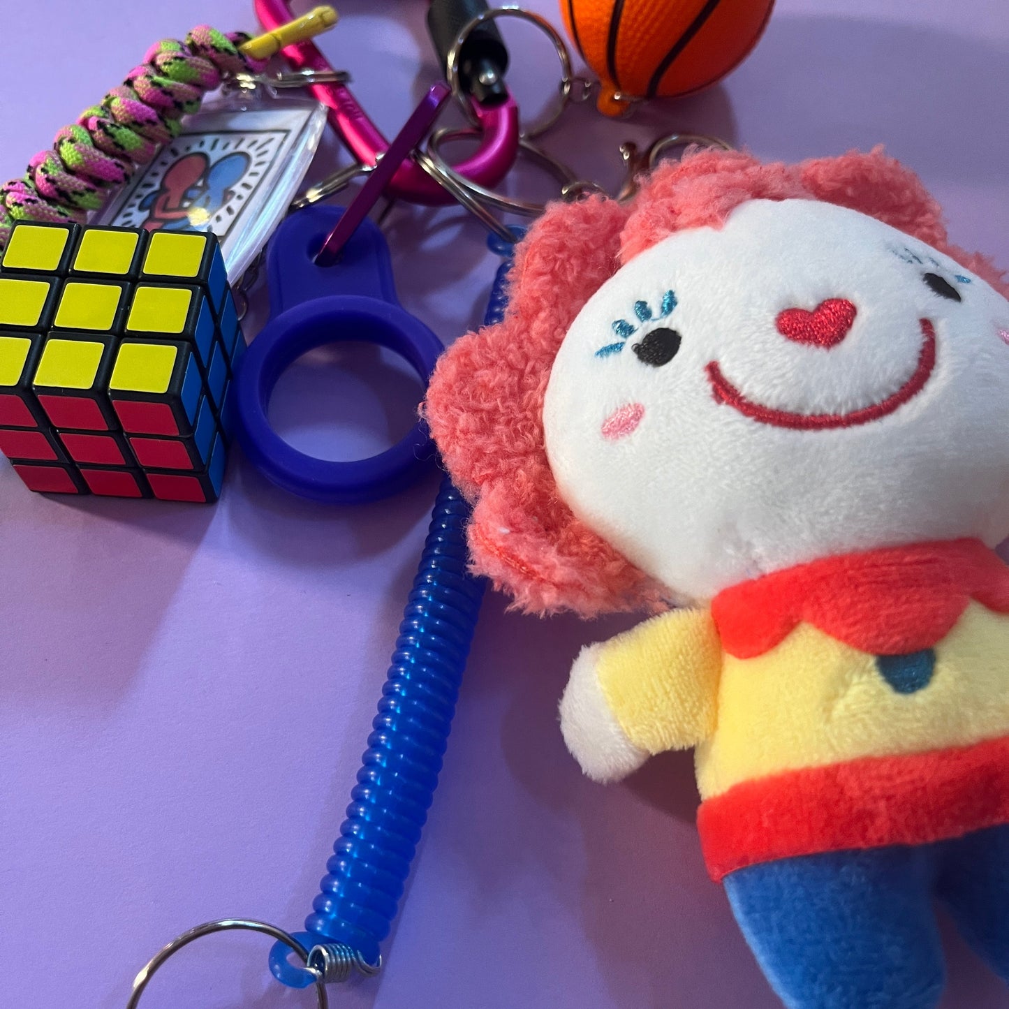 Bag charm clown 4