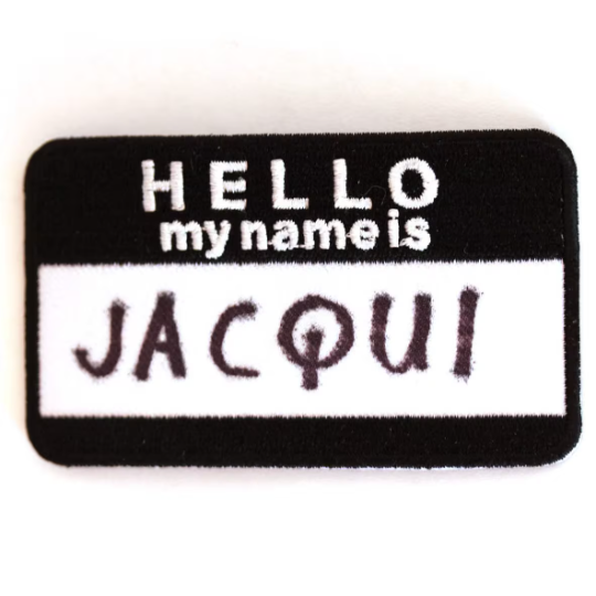 Hello My Name Is Patch