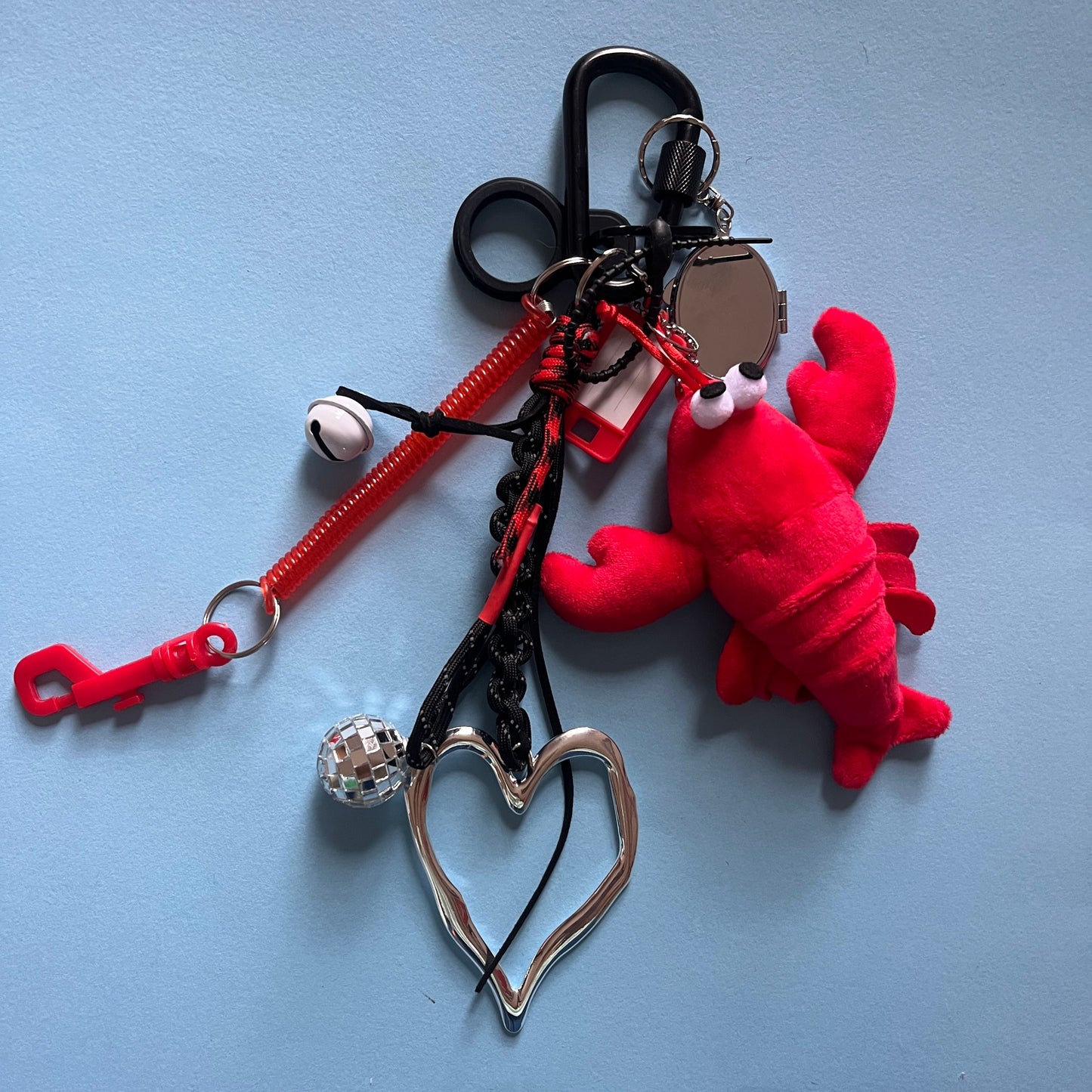 Bag charm and keyring lobster 2