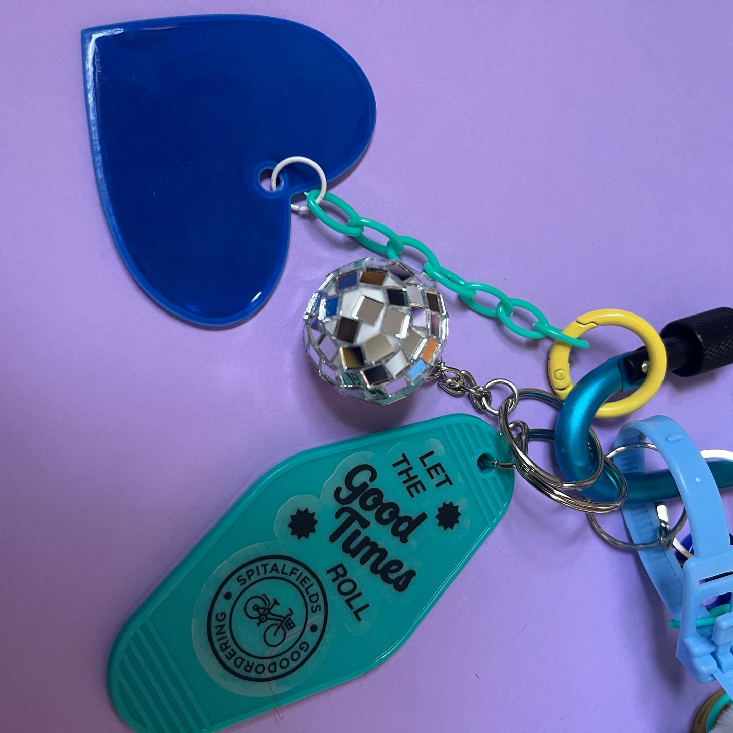 Bag charm and keyring cat