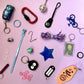 Bag charm DIY kit car