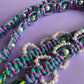 Braided Cord Phone strap lanyard pearly